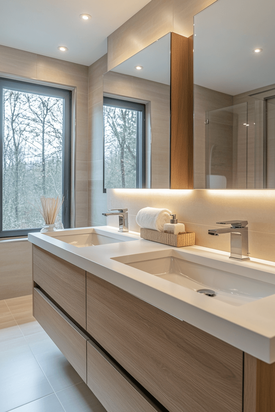 27 Double Sink Bathroom Vanity Ideas That Make Sharing a Bathroom a Breeze