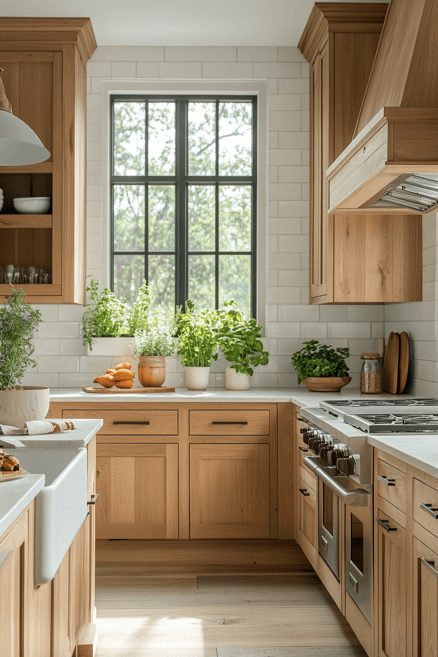 27 White Oak Kitchen Cabinets That Transform Your Home Into A Warm And Inviting Space