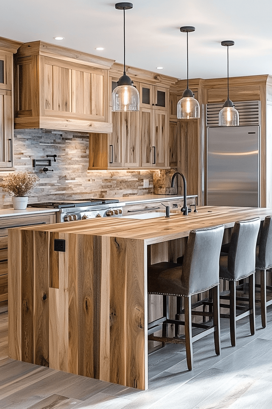 27 Hickory Kitchen Cabinet Ideas That Bring Bold Character And Lasting Beauty