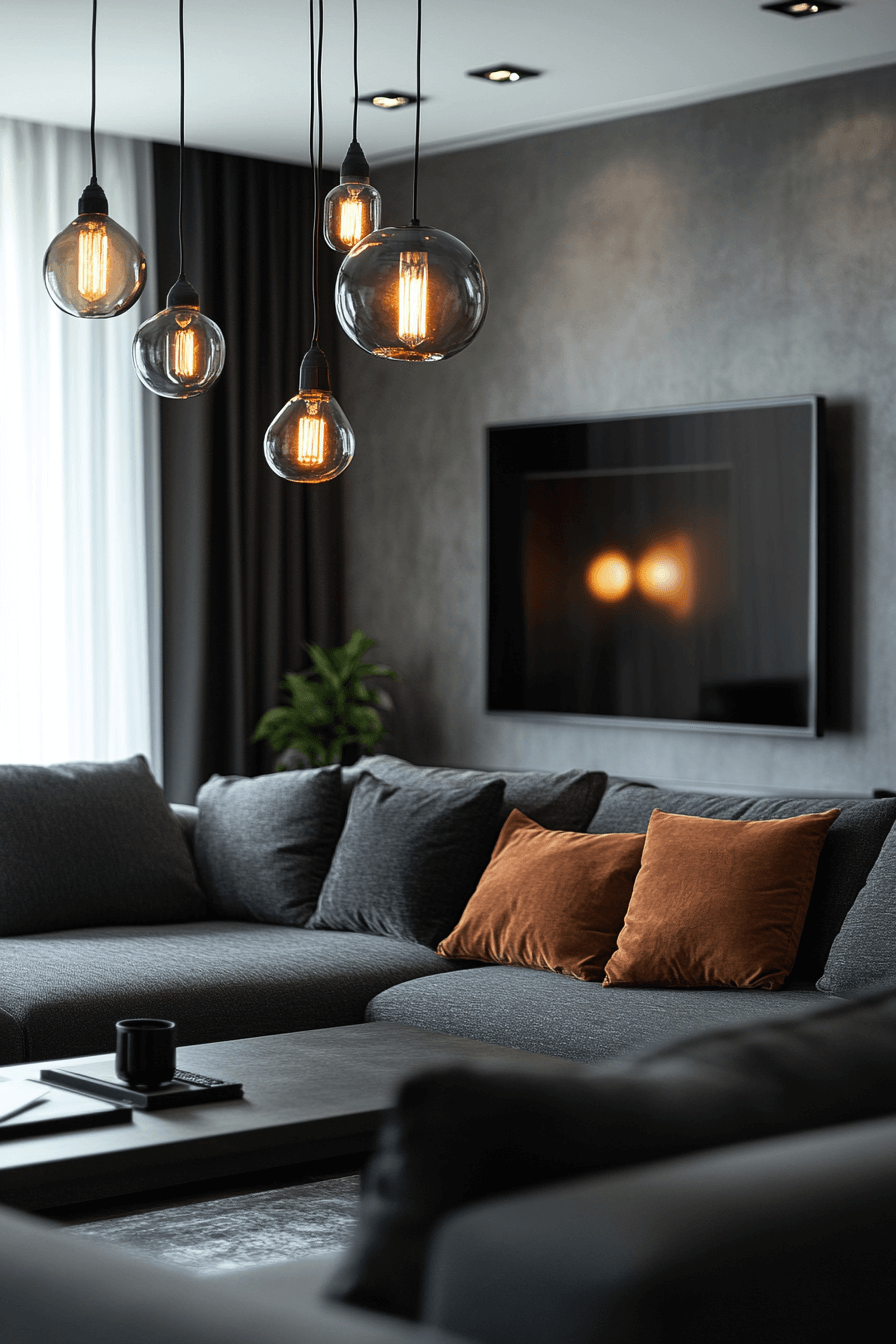 27 Dark Grey Sofa Living Room Ideas Worth Stealing Right Now