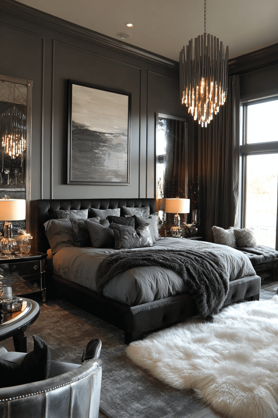 27 Dark Grey Bedroom Ideas That Are Moody, Dreamy, and Totally Irresistible
