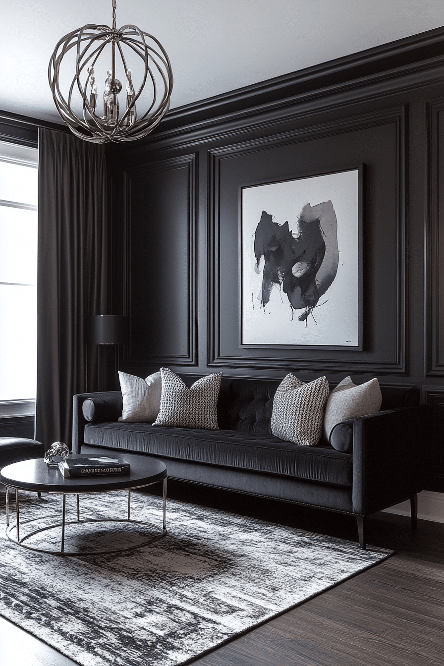 27 Dark Grey Living Room Ideas That Nail Cozy Sophistication