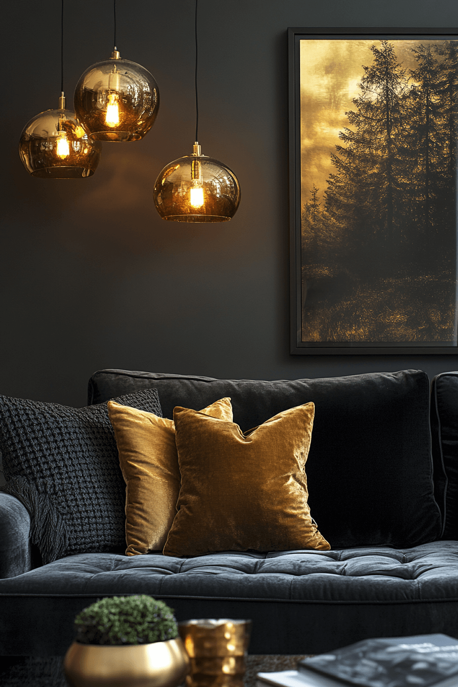 27 Dark Grey Couch Living Room Ideas That Radiate Modern Elegance