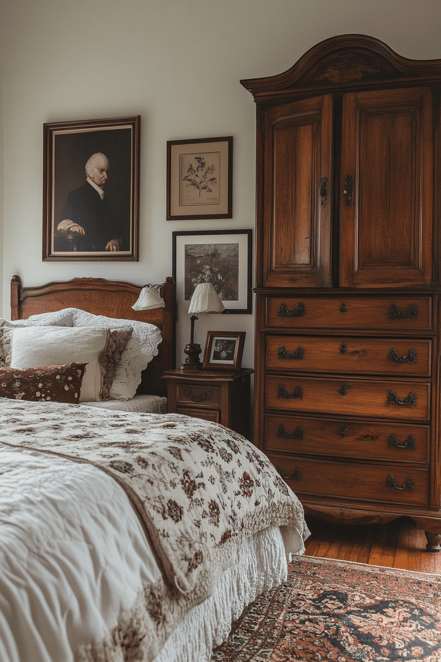 27 Antique Bedroom Ideas That Make Falling Asleep Feel Like a Fairytale