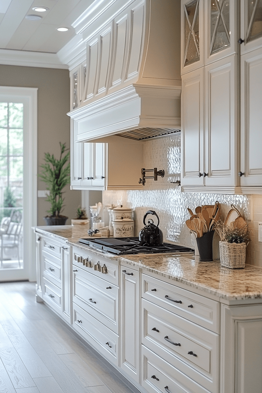 27 Antique White Kitchen Cabinets That Are Timelessly Gorgeous