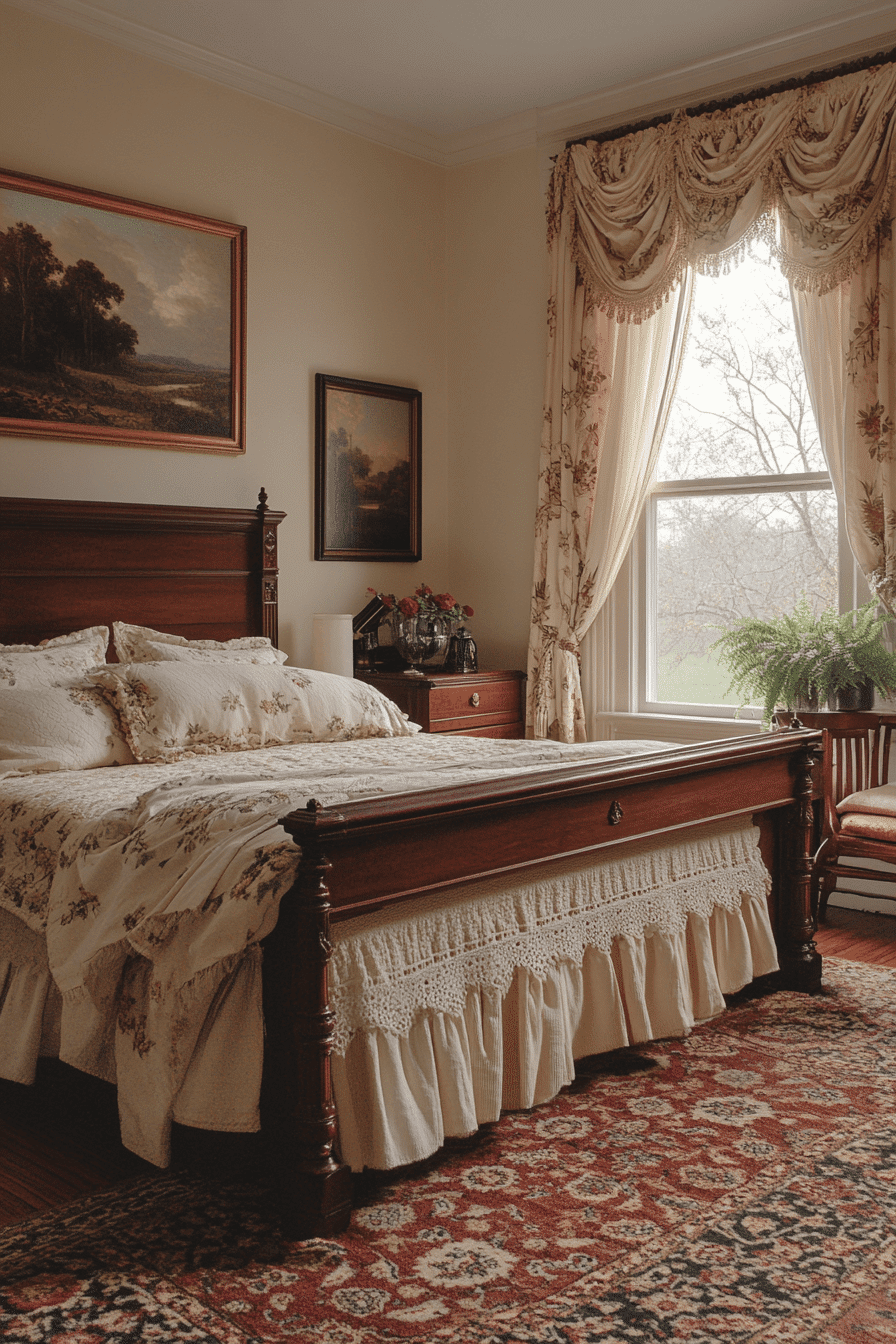 27 Antique Bedroom Ideas That Make Falling Asleep Feel Like a Fairytale