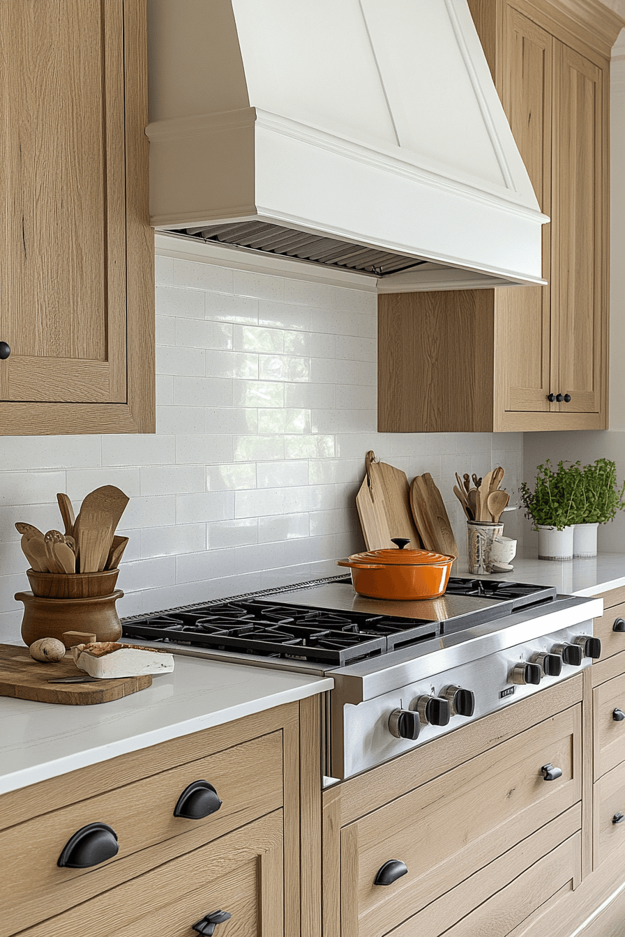 27 White Oak Kitchen Cabinets That Transform Your Home Into A Warm And Inviting Space