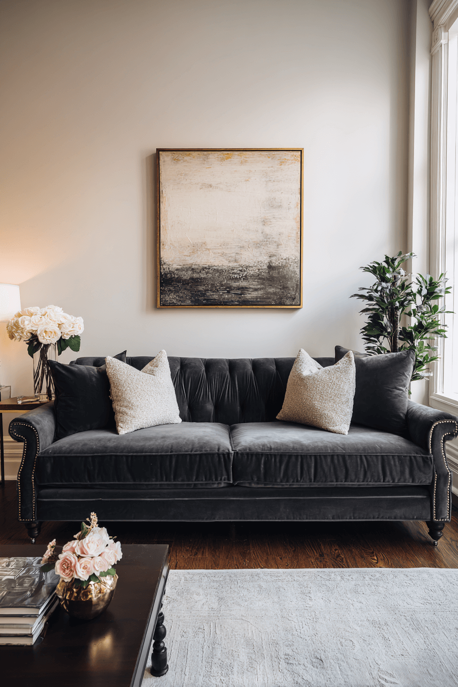 27 Charcoal Couch Living Room Ideas That Are Pure Style Goals