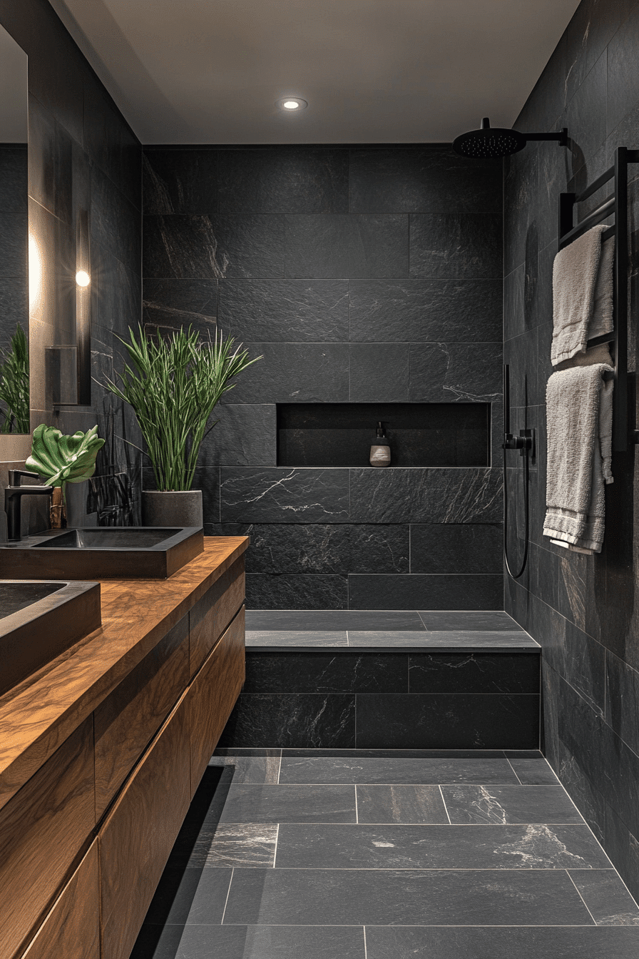 27 Dark Grey Bathroom Ideas That Feel Like a Five-Star Spa