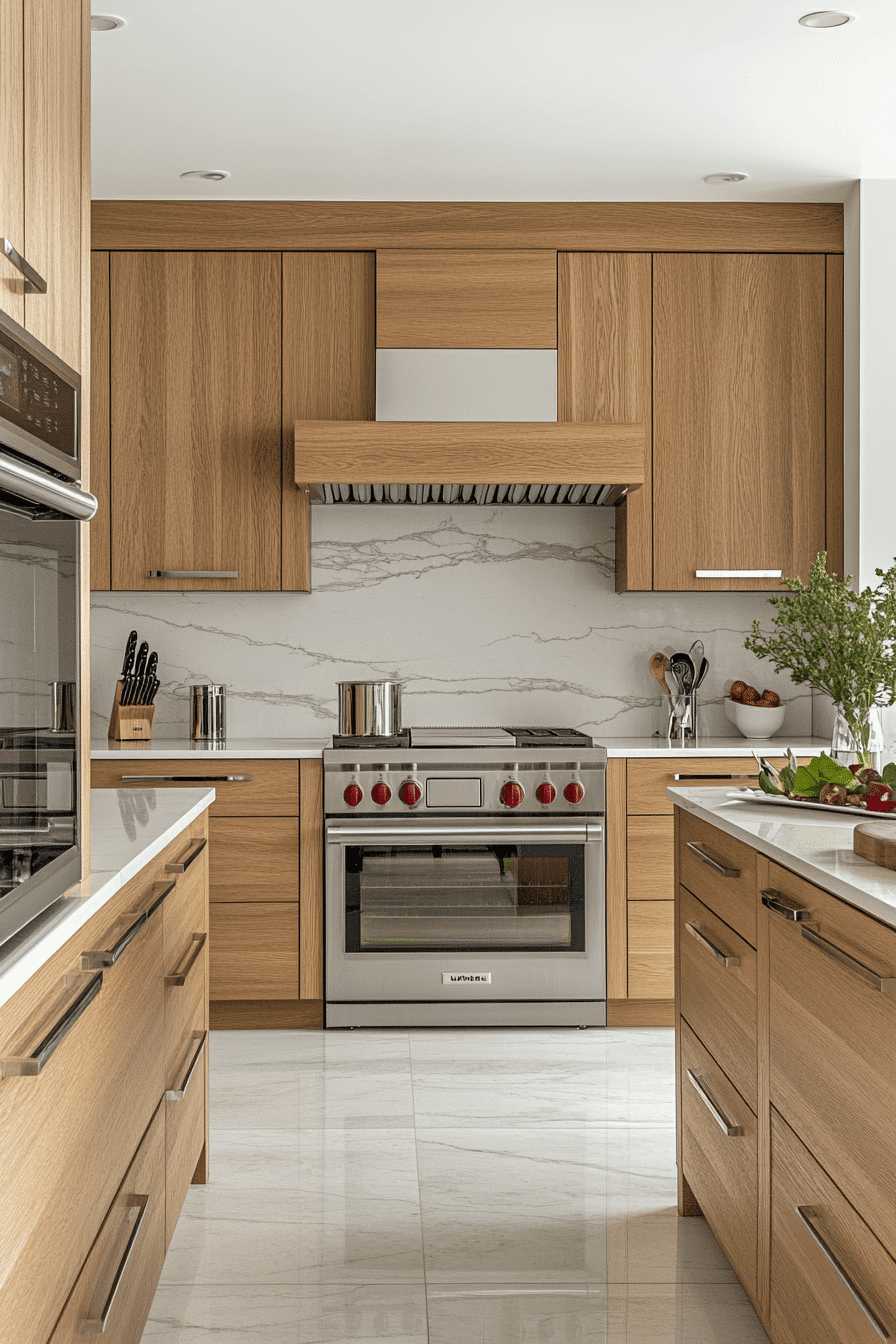 27 White Oak Kitchen Cabinets That Transform Your Home Into A Warm And Inviting Space