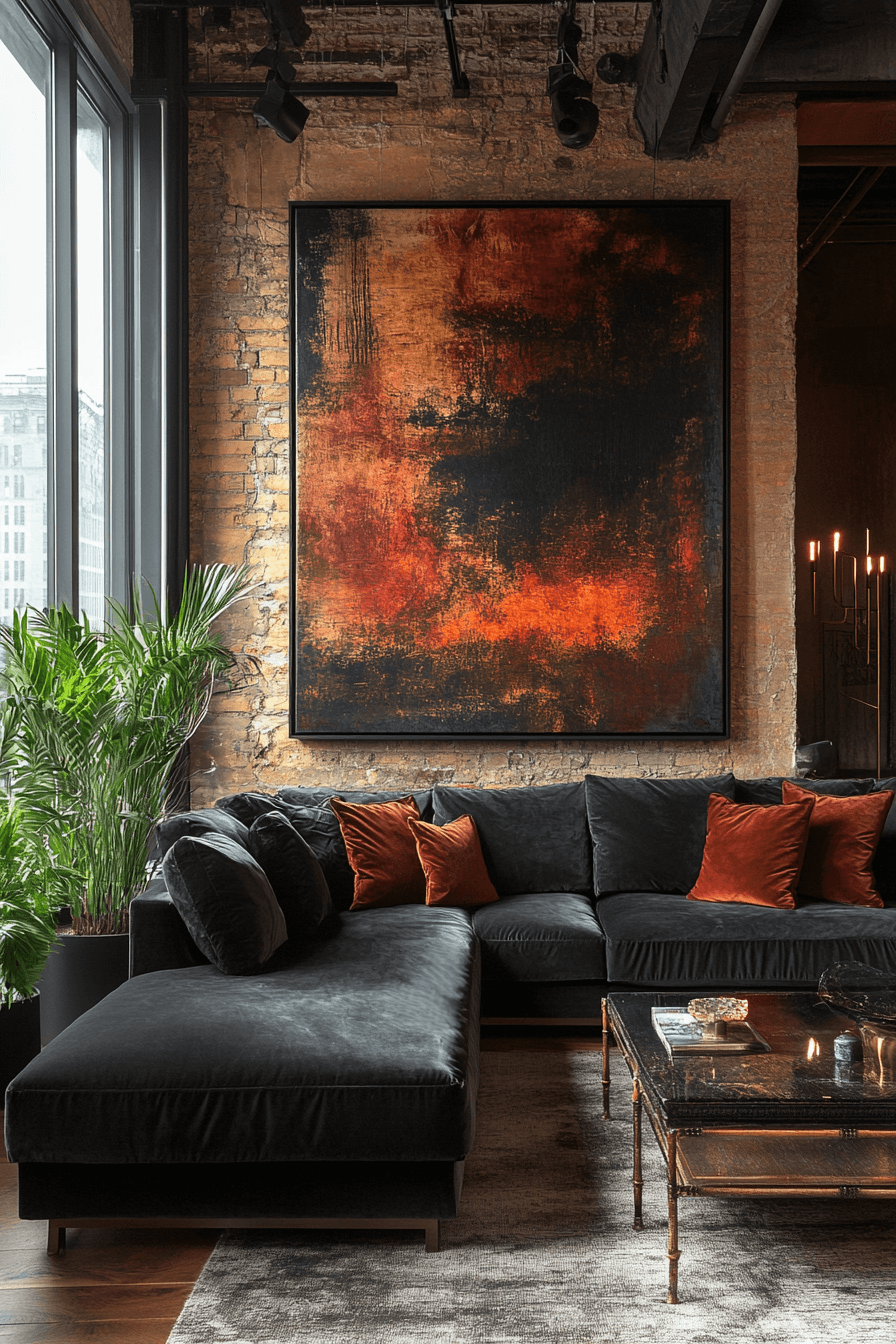 27 Dark Grey Sofa Living Room Ideas Worth Stealing Right Now