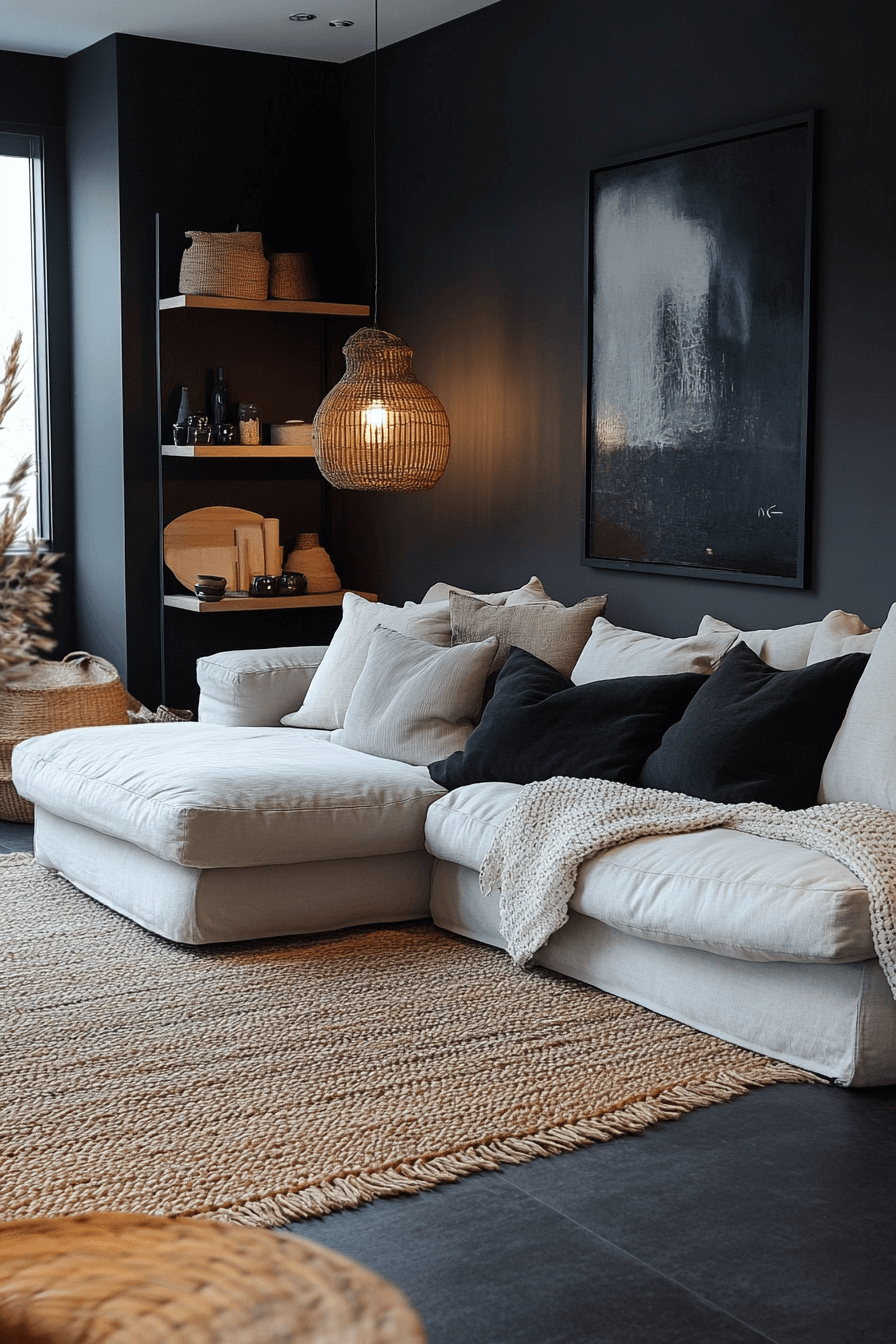 27 Dark Grey Living Room Ideas That Nail Cozy Sophistication