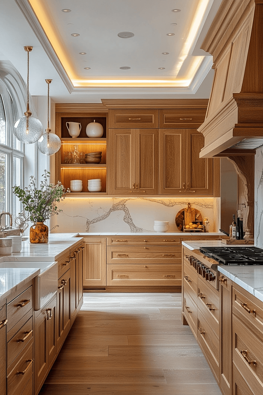 27 White Oak Kitchen Cabinets That Transform Your Home Into A Warm And Inviting Space