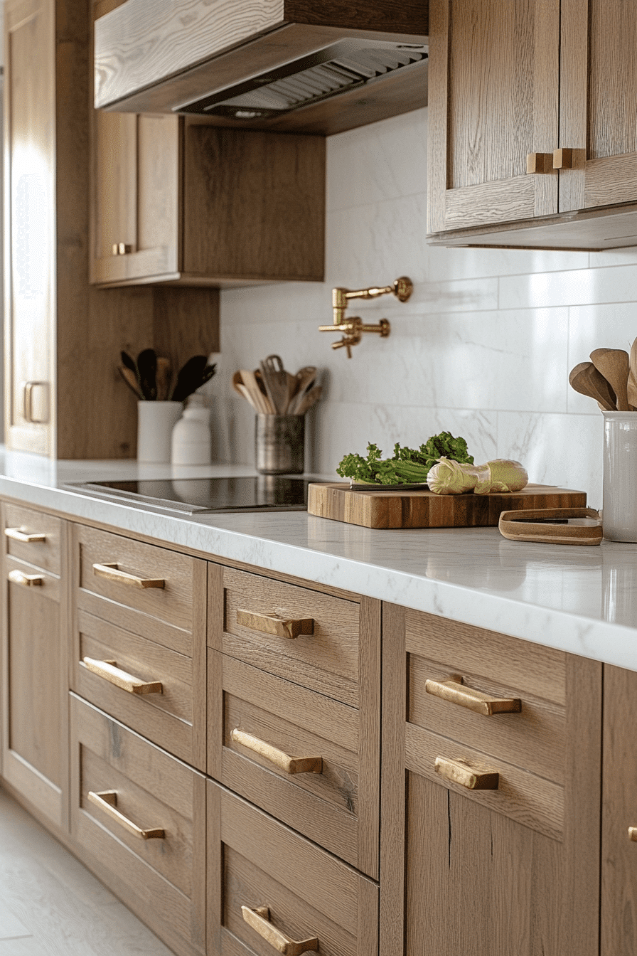 27 White Oak Kitchen Cabinets That Transform Your Home Into A Warm And Inviting Space