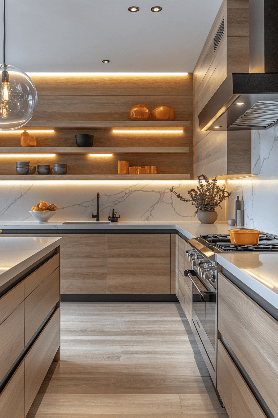 27 White Oak Kitchen Cabinets That Transform Your Home Into A Warm And Inviting Space