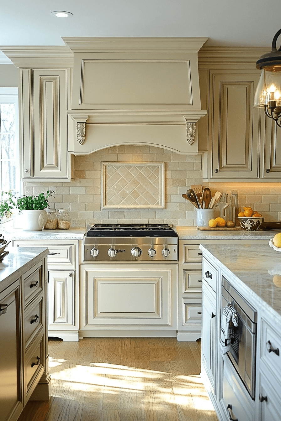 27 Antique White Kitchen Cabinets That Are Timelessly Gorgeous