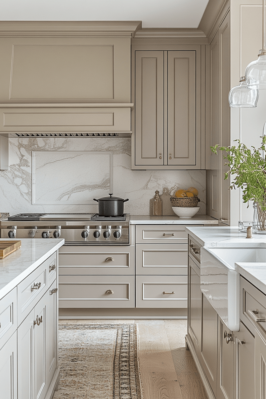 27 Light Taupe Kitchen Cabinets That Hit the Perfect Balance