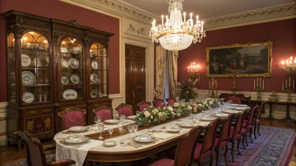 antique dining rooms