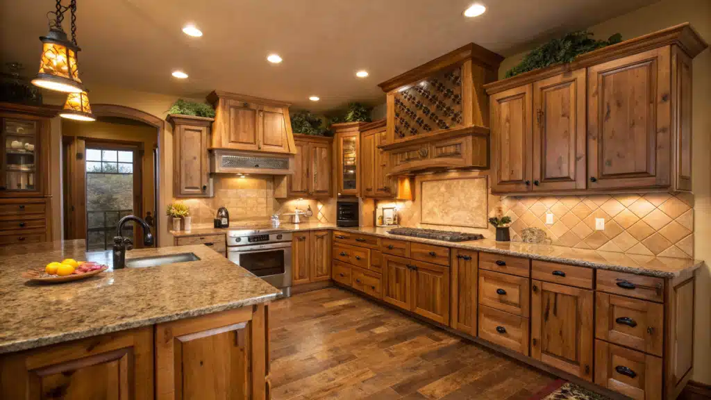hickory kitchen cabinets